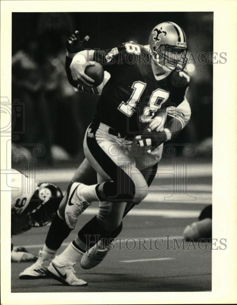 1988 Press Photo New Orleans Saints Quarterback Dave Wilson - nos34354- Historic Images