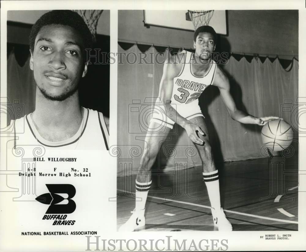 1978 Press Photo Bill Willoughby, Buffalo Braves Basketball Player - nos34489- Historic Images