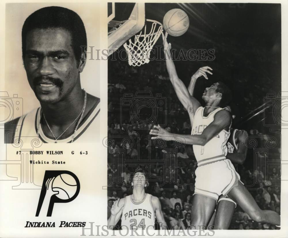 1978 Press Photo Bobby Wilson of Indiana Pacers Basketball - nos34508- Historic Images