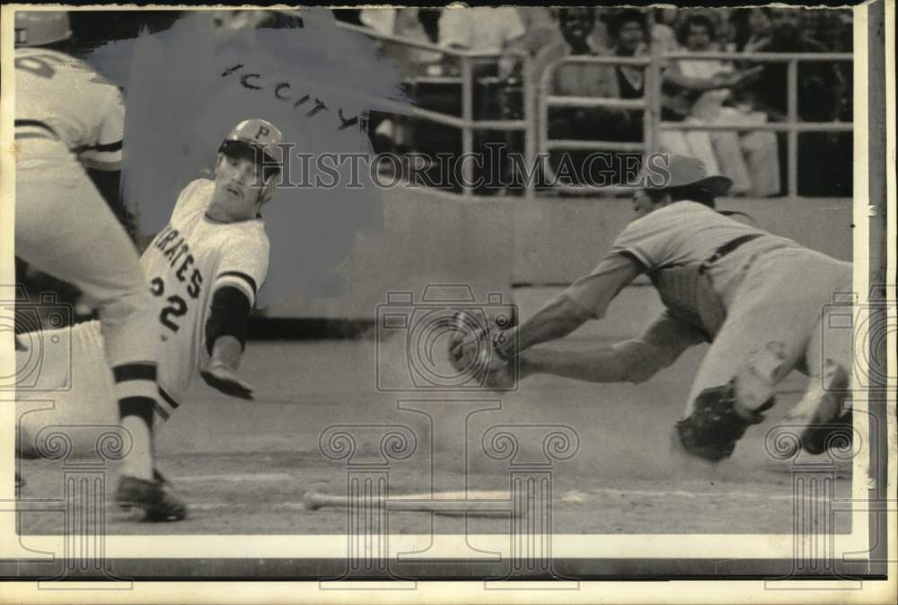 1974 Press Photo Pirates-Astros Baseball Game - nos34554- Historic Images