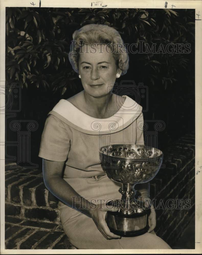 Press Photo New Orleans Country Club Champion Mrs. C. Horton Smith golfer.- Historic Images