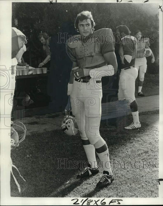 1975 Press Photo Tulane University football's Cliff Van Meter - nos34890- Historic Images