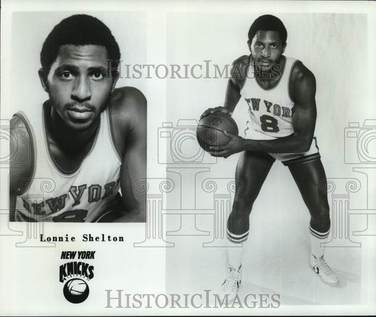 1978 Press Photo New York Knicks basketball power forward Lonnie Shelton- Historic Images