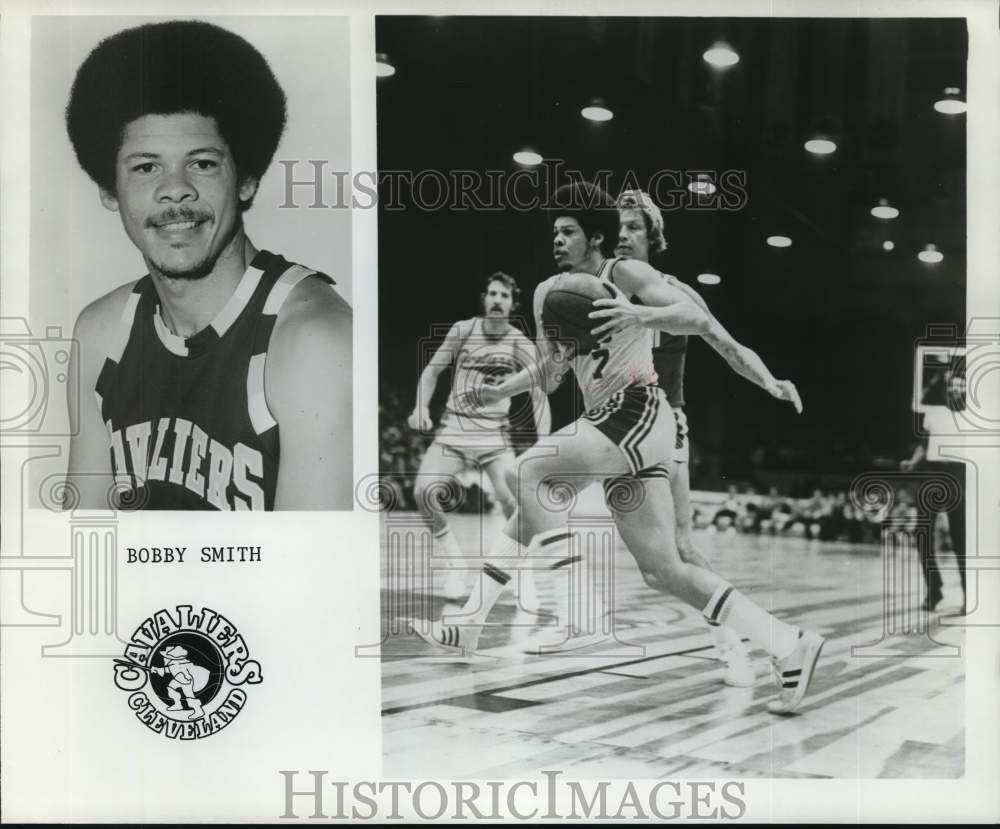 1975 Press Photo Cleveland Cavaliers basketball player Bobby Smith - nos35273- Historic Images