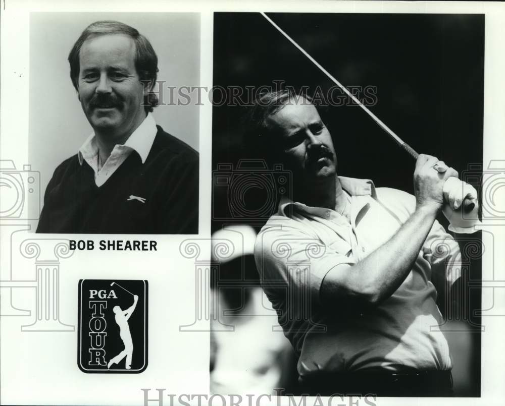 1984 Press Photo PGA Tour golfer Bob Shearer. - nos35347- Historic Images