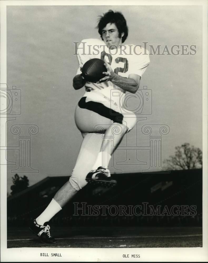 1975 Press Photo Ole Miss football player Bill Small. - nos35365- Historic Images