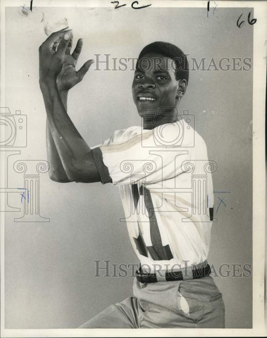 1968 Press Photo Indians' William Shepherd earns player of the week honors- Historic Images