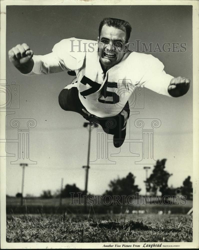 1967 Press Photo Mississippi State football player Billy Shepherd - nos35459- Historic Images