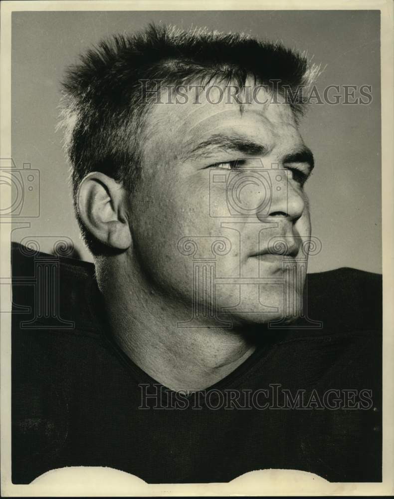 1967 Press Photo University of Mississippi football player Archie Shepherd- Historic Images