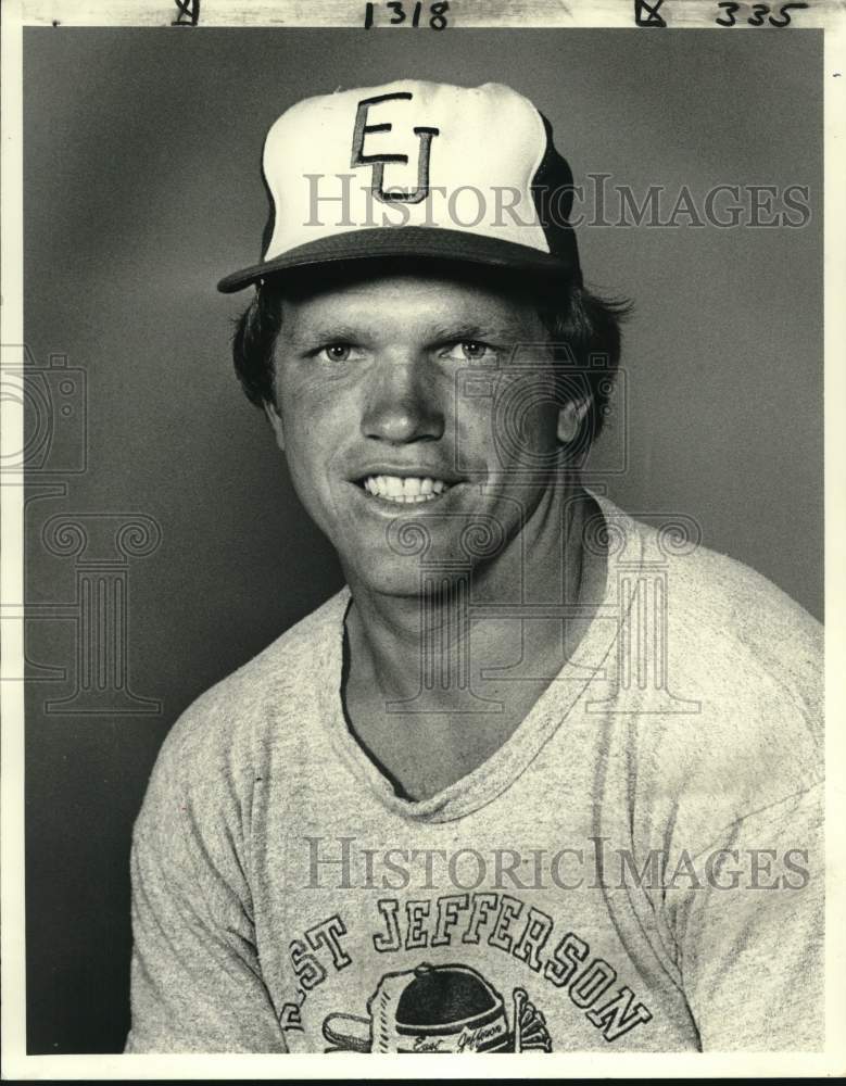 1979 Press Photo East Jefferson baseball coach Wayne Silva - nos35478- Historic Images