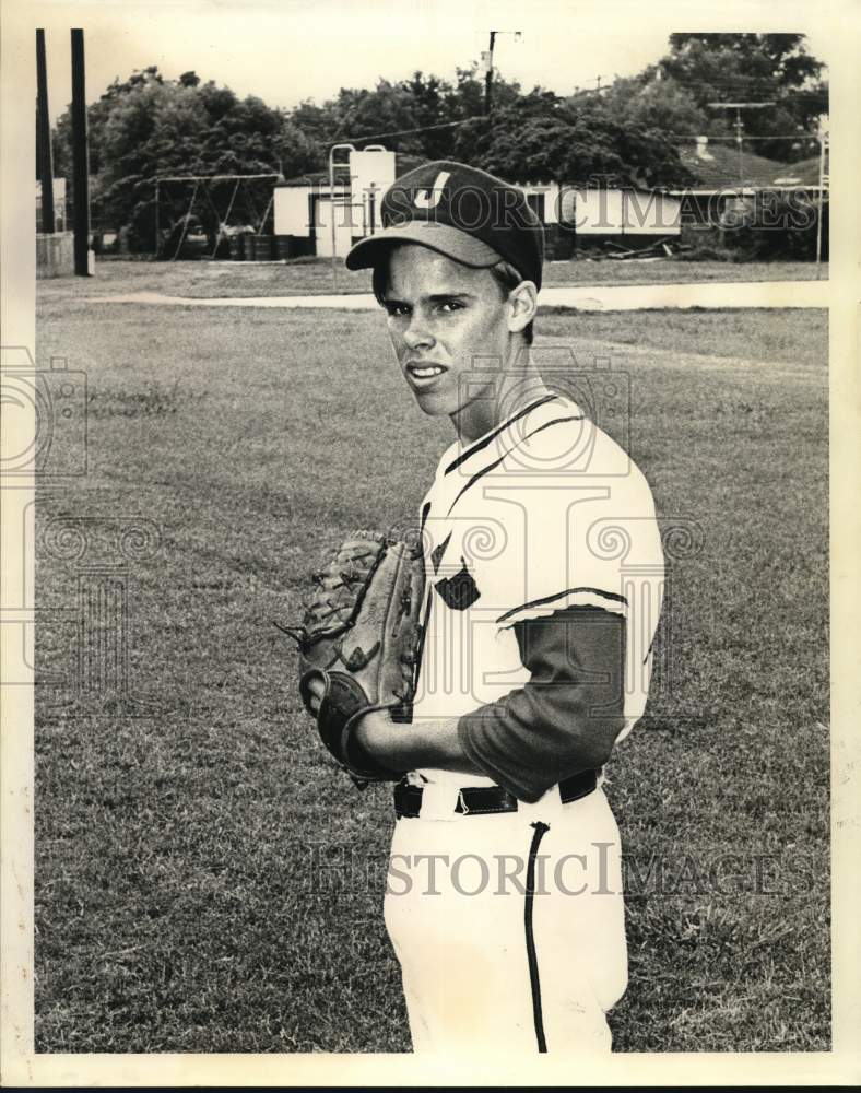 1970 Press Photo Jefferson Parish baseball player Billy Siebert - nos35493- Historic Images