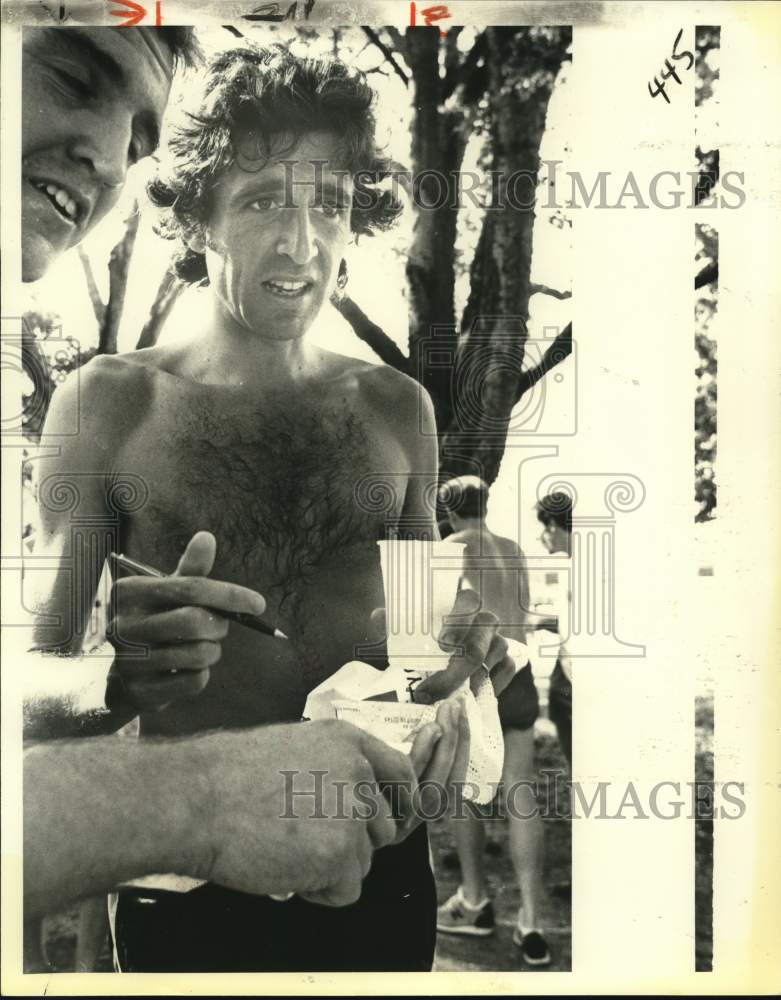 1979 Press Photo Olympic Gold medalist Frank Shorter, marathon runner- Historic Images