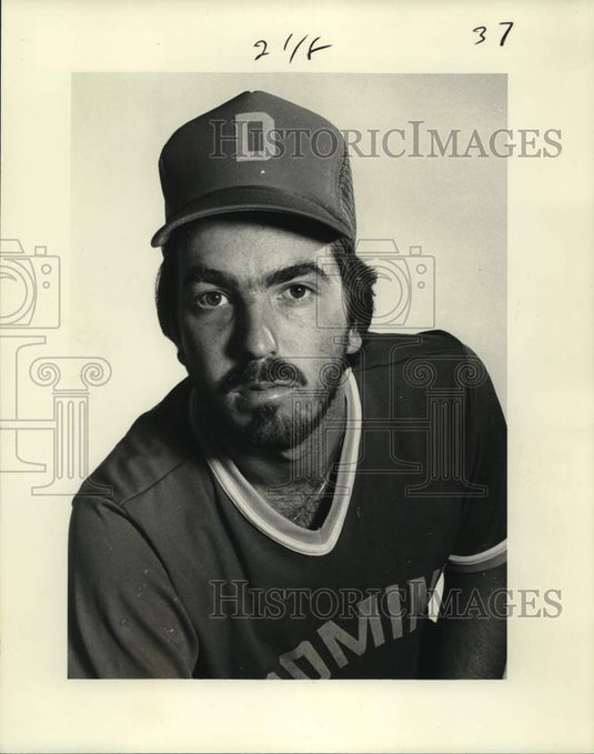 1982 Press Photo Baseball player Bryan Shearman - nos35600- Historic Images