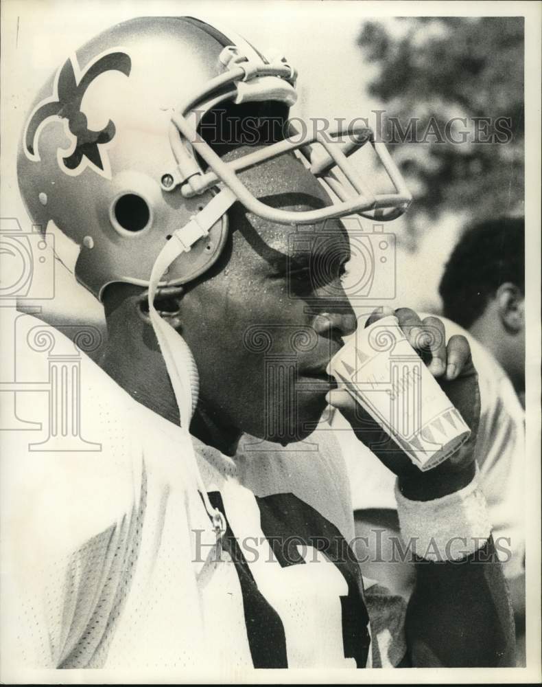 1973 Press Photo Tom Smiley, football player - nos35654- Historic Images