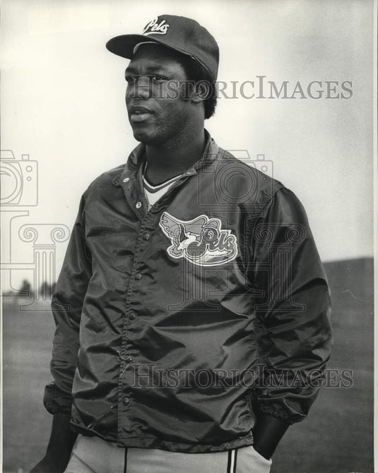 1977 Press Photo Eddie Solomon, baseball player - nos35737- Historic Images