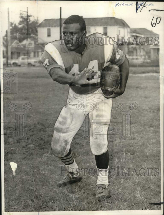1967 Press Photo Richard Solomon, St. Augustine football back - nos35741- Historic Images