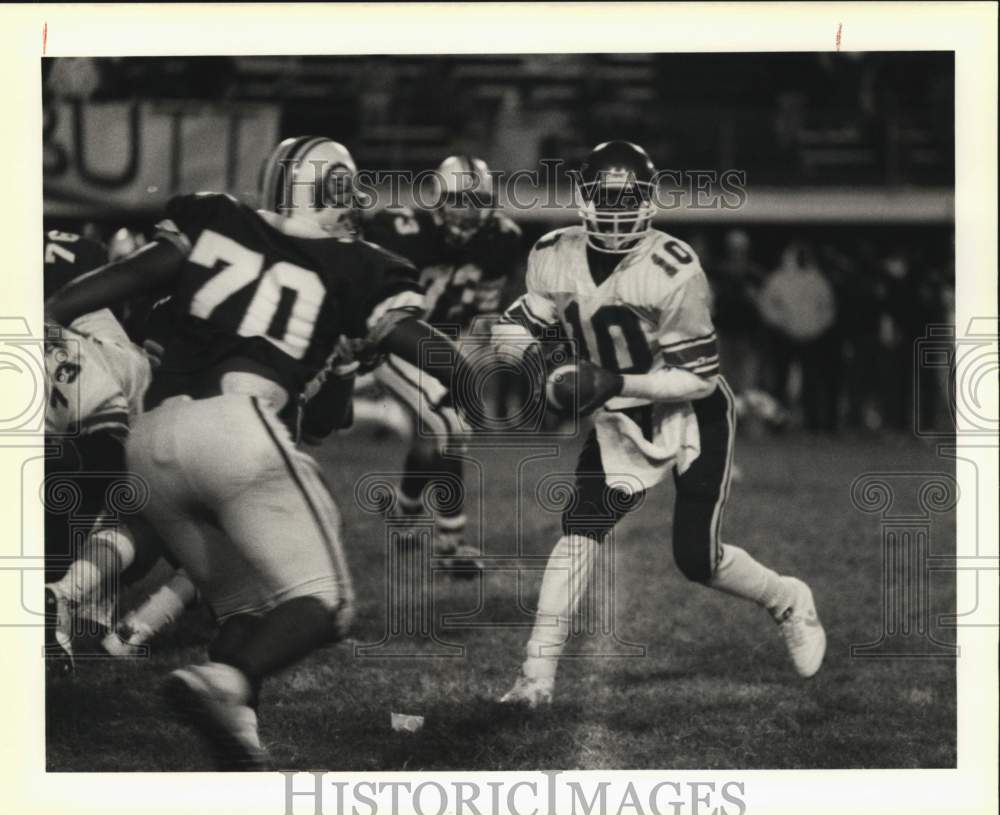 1989 Press Photo East Jefferson vs Ehret High football game. - nos36355- Historic Images