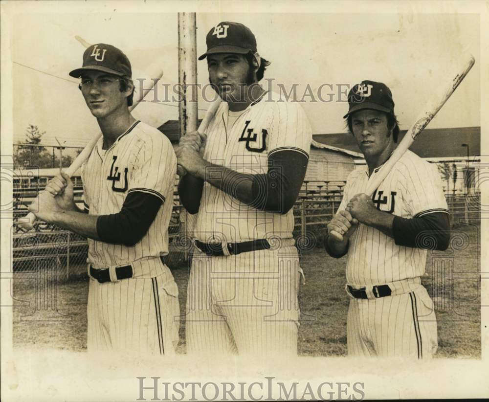 1972 Press Photo LU Baseballer Steve Spitz in New Orleans - nos36398- Historic Images