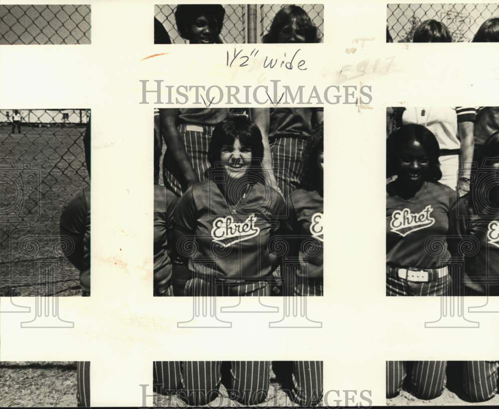 1981 Press Photo Monica Mire, guard for Domino&#39;s won 4th basketball tournament.- Historic Images