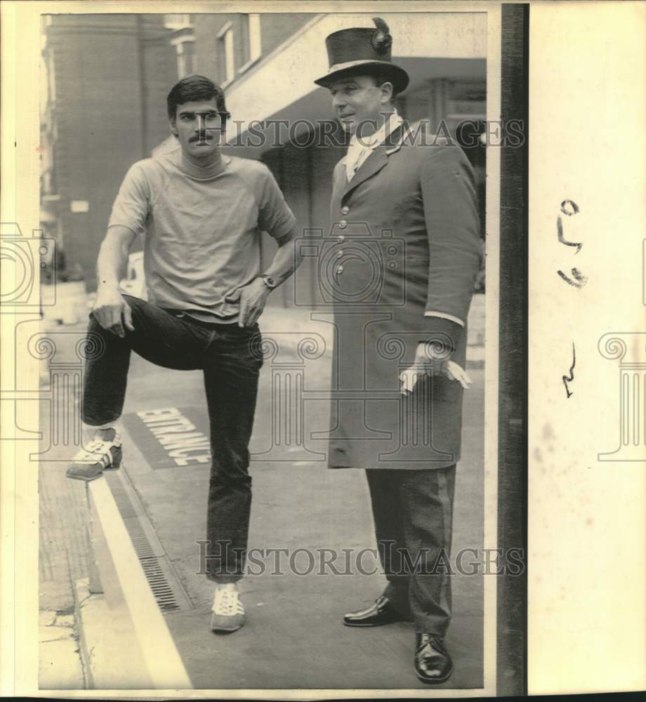 1972 Press Photo Champion swimmer Mark Spitz. - nos36828- Historic Images