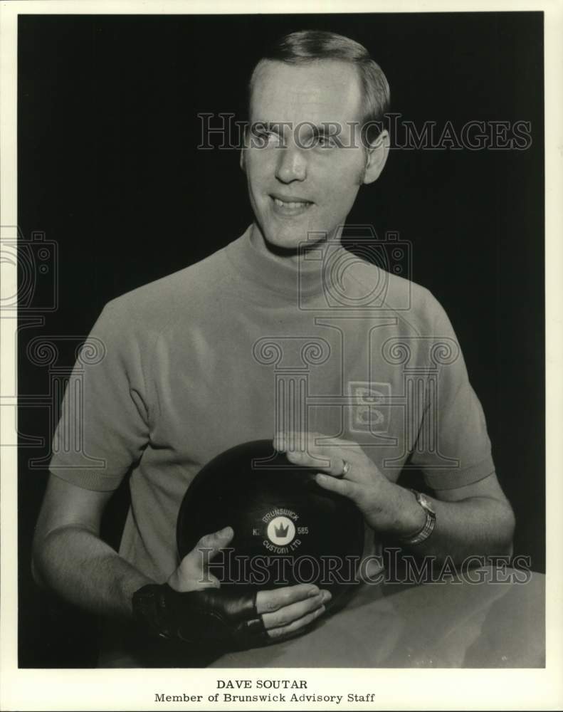 1976 Press Photo Bowler Dave Soutar - nos37069- Historic Images