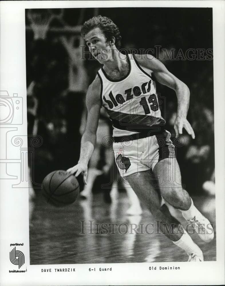 1979 Press Photo Portland Trail Blazers Basketball Player Dave Twardzik- Historic Images