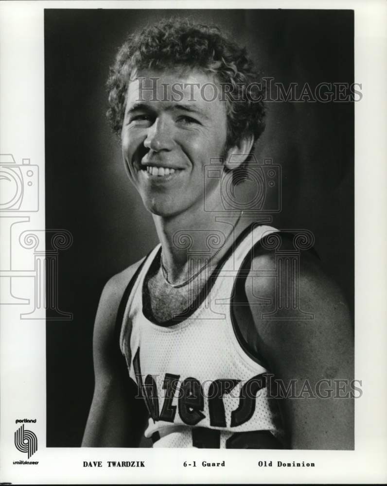 1978 Press Photo Dave Twardzik, Portland Trail Blazers Basketball Player- Historic Images