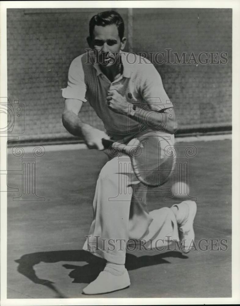 1970 Press Photo Ellsworth Vines, tennis player - nos37435- Historic Images