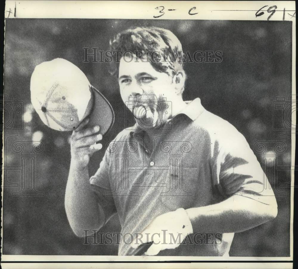 1971 Press Photo Lee Trevino, Golfer at Merion Country Club in Ardmore- Historic Images