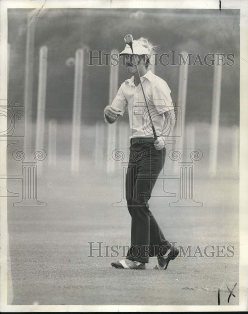 1975 Press Photo Golfer Jack Terry in NOGA Golf Tournament- Historic Images