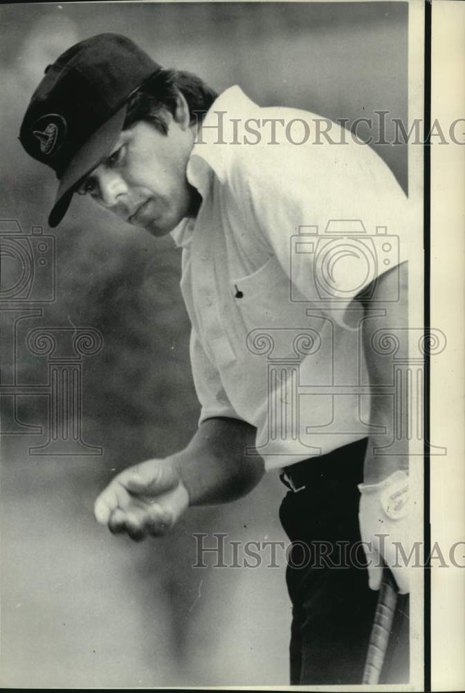 1974 Press Photo Golfer Lee Trevino in PGA Tournament- Historic Images