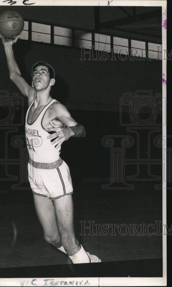 1968 Press Photo Rummel&#39;s Vic Terranova, Basketball Player- Historic Images