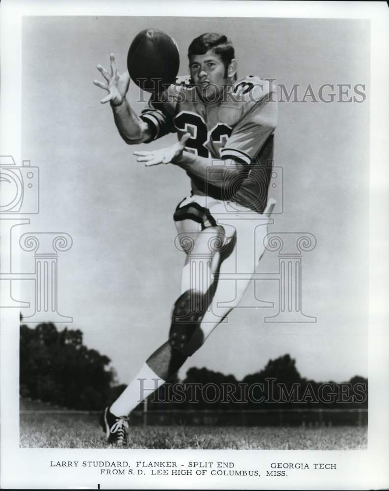 1971 Press Photo Georgia Tech Football Player Larry Studdard- Historic Images