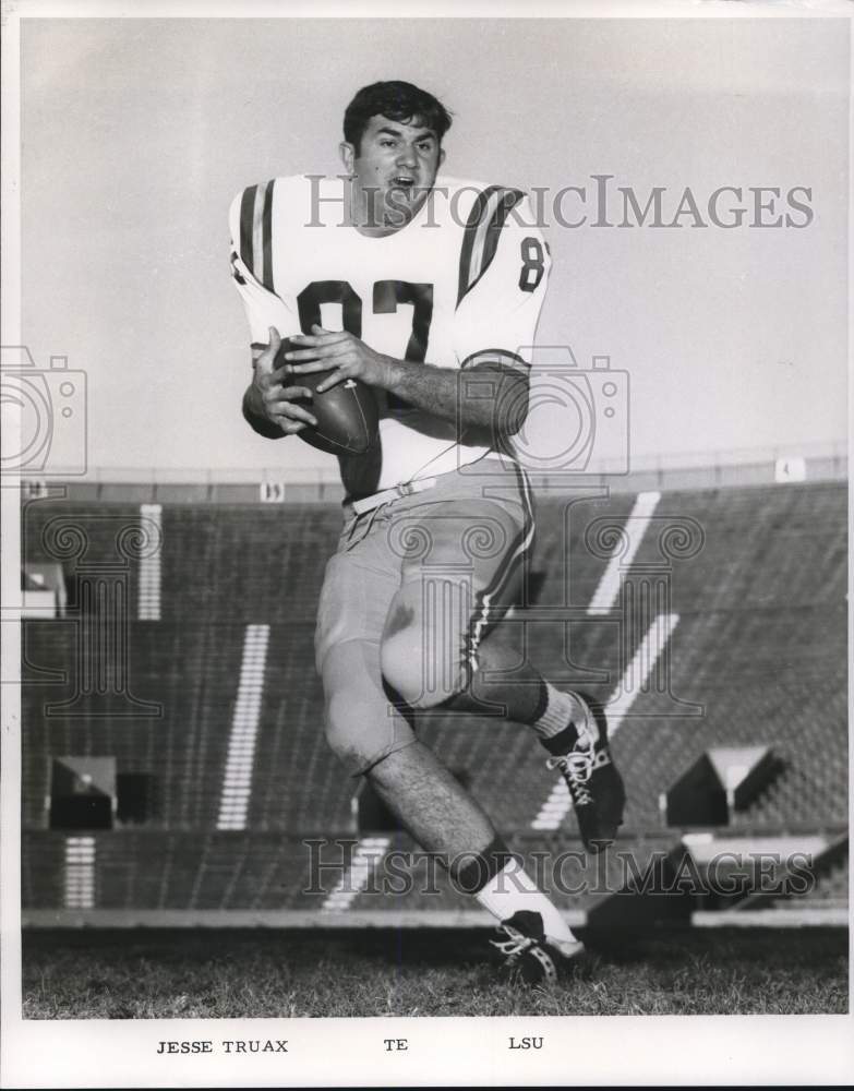 1970 Press Photo Jesse Truax, Louisiana State University Football Player- Historic Images