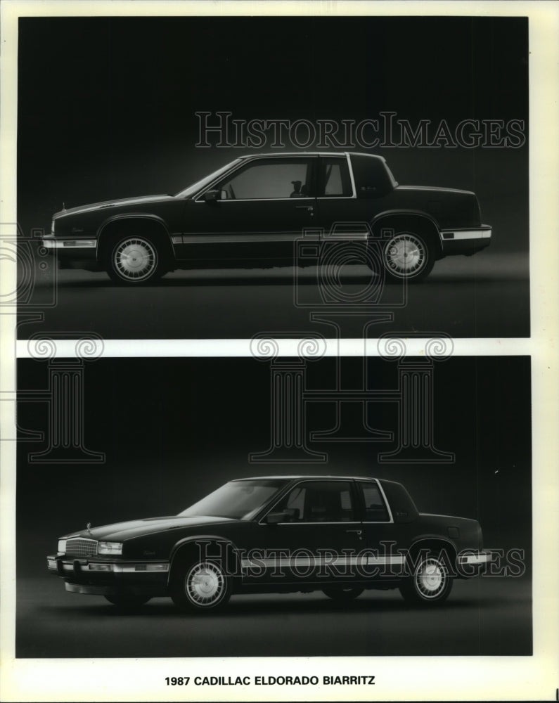 1987 Press Photo 1987 Cadillac Eldorado Biarritz- Historic Images