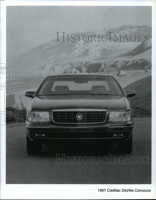 1997 Press Photo New 1997 Cadillac DeVille Concours- Historic Images