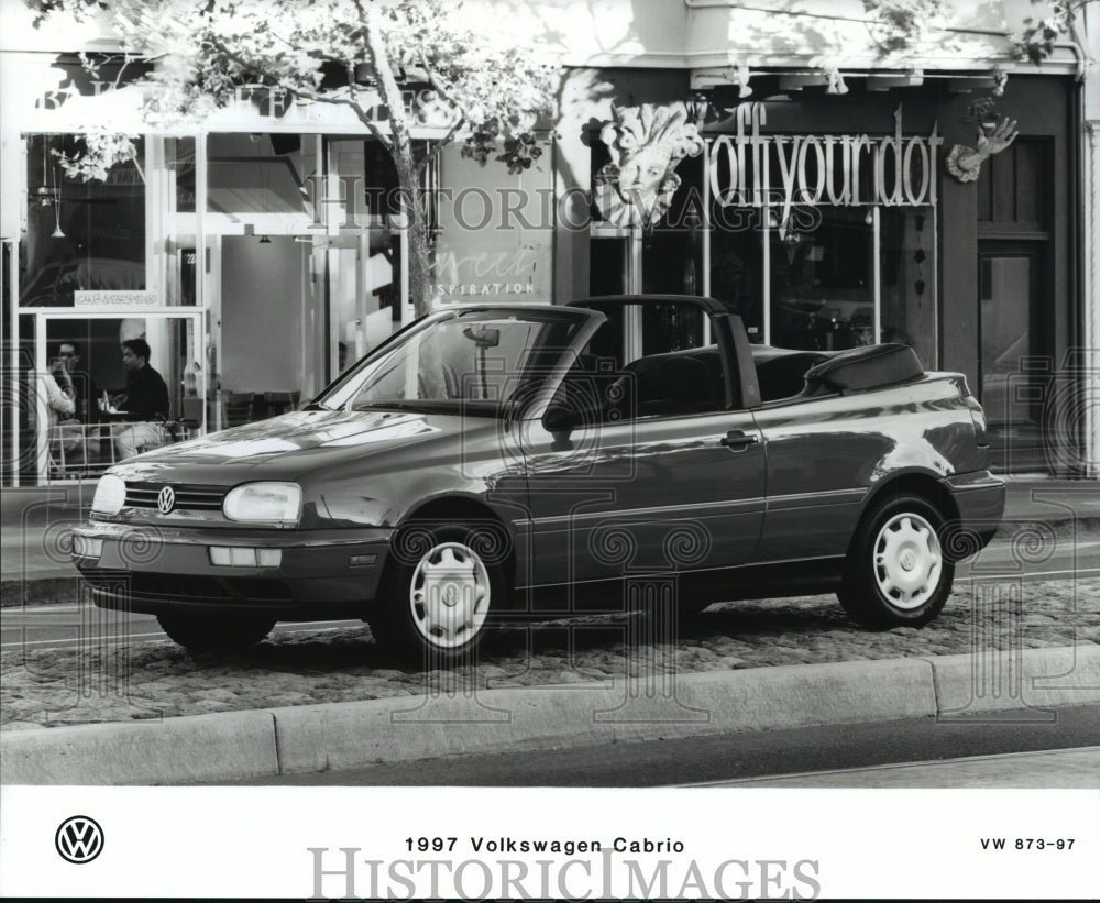 1997 Press Photo Volkswagen Cabrio Convertible - Historic Images