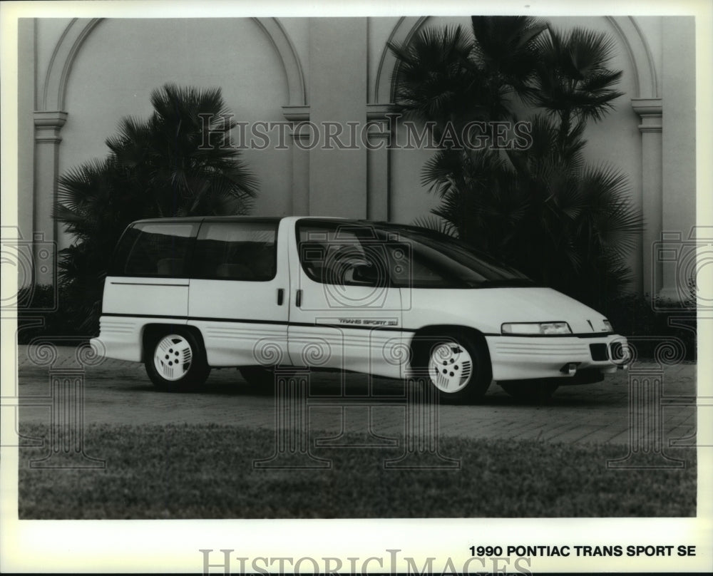 1989 Press Photo 1990 Model Pontiac Trans Sport SE Minivan- Historic Images