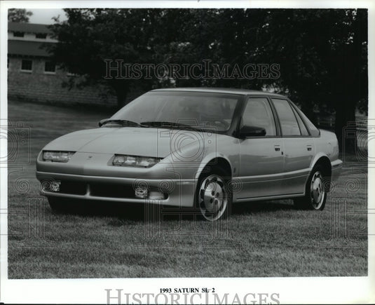 Press Photo 1993 Saturn SL 2- Historic Images