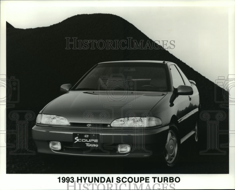 1993 Press Photo Hyundai Scoupe Turbo- Historic Images