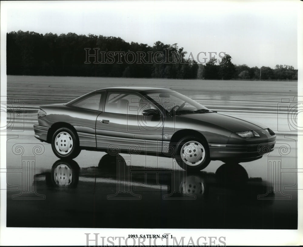 1993 Press Photo Saturn SC 1 Automobile- Historic Images