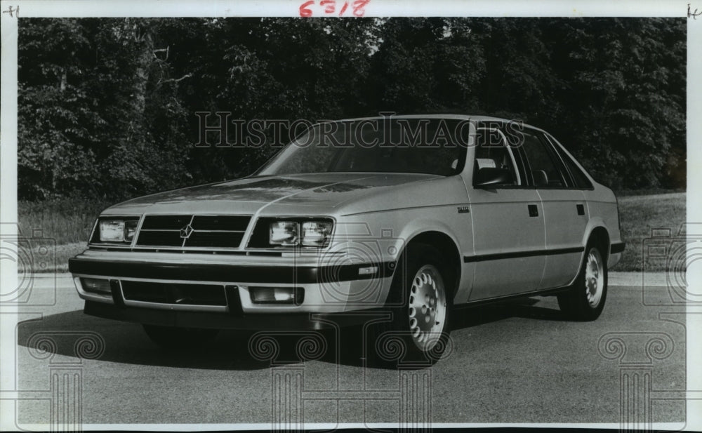 1985 Press Photo Dodge Lancer- Historic Images