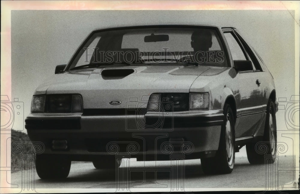 1983 Press Photo Ford 1984 Mustang SVO Front View - not00592- Historic Images