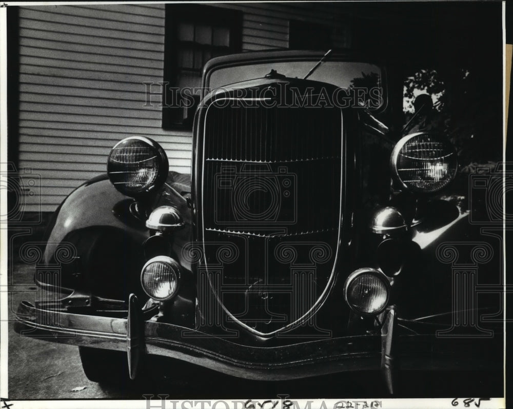 1978 Press Photo John M. Walton Jr.&#39;s 1929 Cadillac Roadster- Historic Images