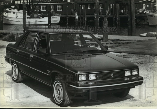 1982 Press Photo 1983 Renault's Alliance four-door Sedan retains European lines- Historic Images