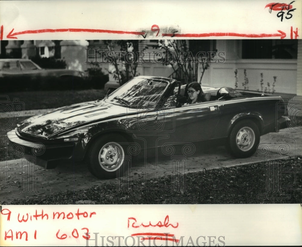 1979 Press Photo 1980 Triumph TR7 brings back the Convertible in a Sports Car- Historic Images