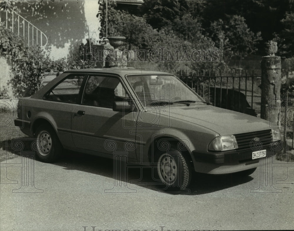 1981 Press Photo Ford's European Escort- Historic Images
