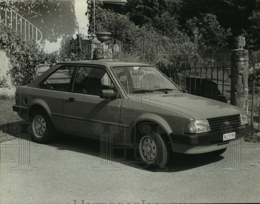 1981 Press Photo Ford's European Escort- Historic Images