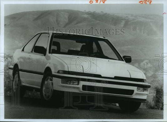 1989 Press Photo 1989 Acura Integra 3-Door LS- Historic Images