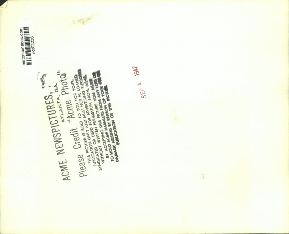 1947 Press Photo President Truman with Brazil's President Dutra - not02236